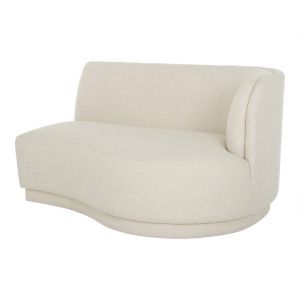 Moes Home - Yoon 2 Seat Sofa Right in Cream - JM-1018-05