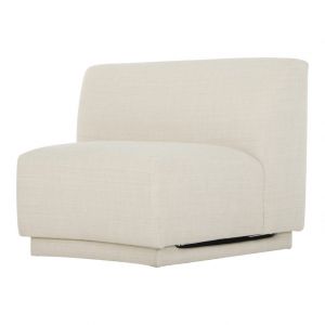 Moes Home - Yoon Slipper Chair in Cream - JM-1020-05
