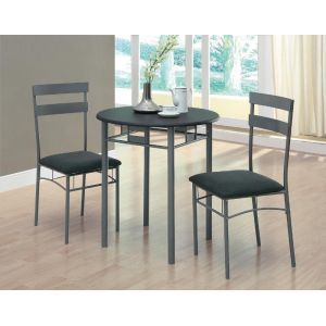 Monarch Specialties - Dining Table Set, 3Pcs Set, Small, 30