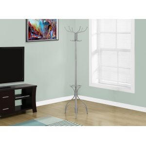 Monarch Specialties - Coat Rack, Hall Tree, Free Standing, 12 Hooks, Entryway, 70