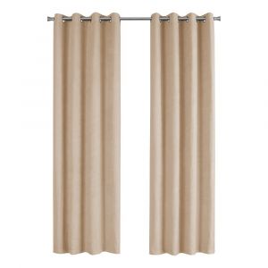 Monarch Specialties - Curtain Panel, 2Pcs Set, 54