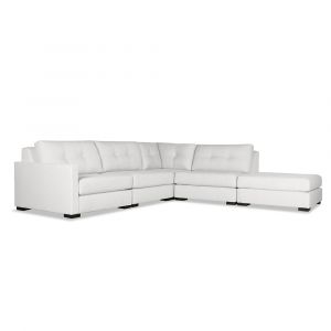 Nativa Interiors - Chester Buttoned Modular L-Shaped Sectional Left Arm 121