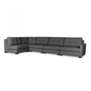 Nativa Interiors - Chester Buttoned Modular L-Shaped Sectional Right Arm Facing 159