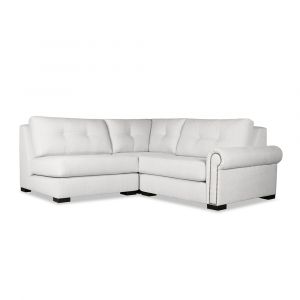 Nativa Interiors - Sylviane Buttoned Modular L-Shaped Sectional Mini Right Arm Facing 83