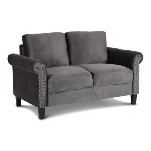 New Classic Furniture - Alani Loveseat-Slate Gray - UKD16-20-GRY