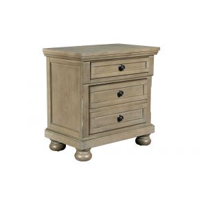 New Classic Furniture - Allegra Nightstand -Pewter - B2159-040