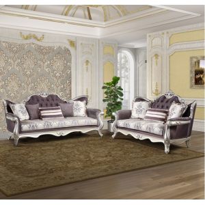 New Classic Furniture - Argento  - 2 Pcs Sofa/Loveseat - 23-2404-SL