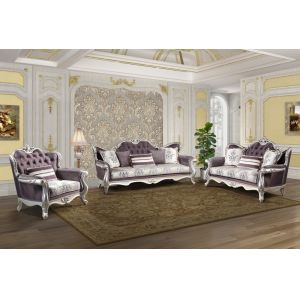 New Classic Furniture - Argento  - 3Pcs Sofa/Loveseat/Chair - 23-2404-SLC