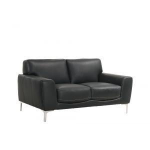 New Classic Furniture - Carrara Loveseat-Black - L986-20-BLK