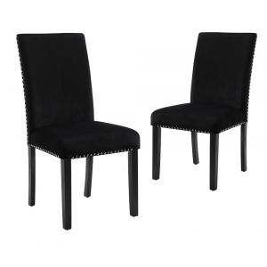 New Classic Furniture - Celeste Dining Chair-Black (Set of 2) - D400-20-BLK