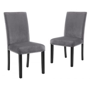 New Classic Furniture - Celeste Dining Chair-Gray (Set of 2) - D400-20-GRY