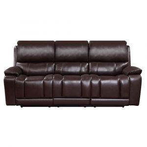 New Classic Furniture - Cicero Reclining Sofa-Brown - L4231-30-BRN