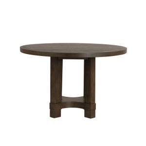 New Classic Furniture - Cityscape Round Dining Table-Walnut - D4212-11