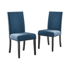 New Classic Furniture - Crispin Marine Blue Dining Chair (Set of 2) - D162-SC-MAR