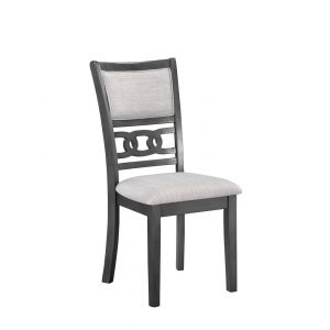 New Classic Furniture - Gia Dining Chairs (Set of 2) -Gray - D1701-20-GRY