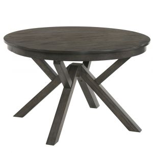 New Classic Furniture - Gulliver Round Table-Rustic Brown - D1902-11