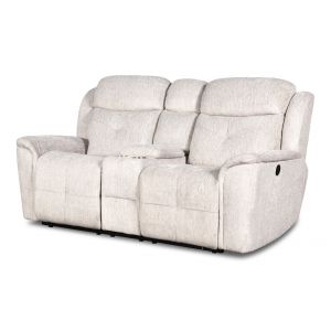 New Classic Furniture - Havana Console Loveseat W/Pwr Fr-Cloud - U1420-25P1-CLD