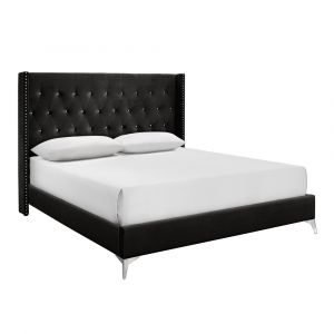 New Classic Furniture - Huxley 6/0 Wk Bed Black - 00-3365-200