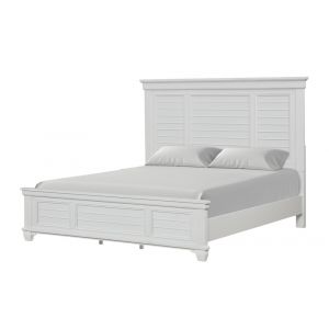 New Classic Furniture - Jamestown  - 5/0 Queen Bed White - 00-B2118-300