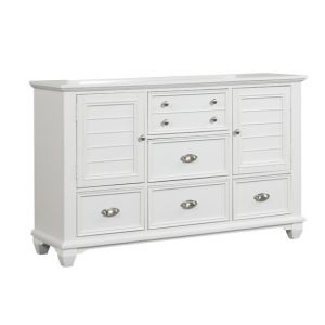 New Classic Furniture - Jamestown Dresser- White - B2118-050