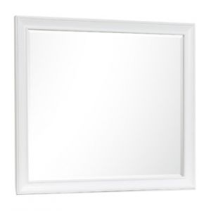 New Classic Furniture - Jamestown Landscape Mirror- White - B2118-060