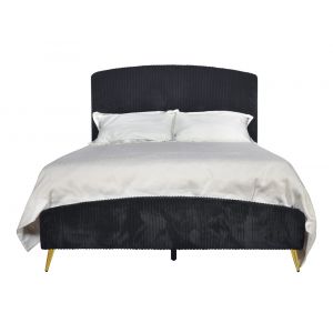 New Classic Furniture - Kailani Black  - 5/0 Queen Bed - 00-4378K-300