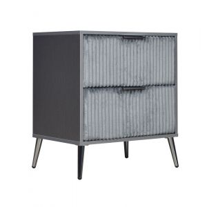 New Classic Furniture - Kailani Nightstand- Gray - B4378G-040