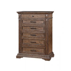 New Classic Furniture - Mar Vista Chest-Walnut - B658-070