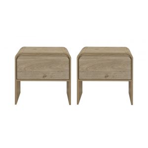 New Classic Furniture - Mara  2Pcs - 2 End Tables - Natural - 19-3518N-2P