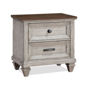 New Classic Furniture - Mariana Nightstand W/Usb-Vintage Creme - B2114-040