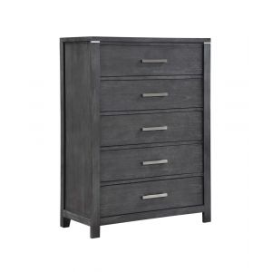 New Classic Furniture - Odessa Chest-Charcoal Gray - B6555-070