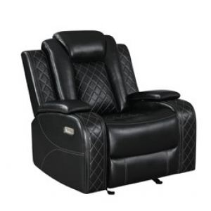 New Classic Furniture - Orion Glider Recliner-Black - U1769-13-BLK