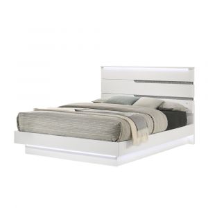 New Classic Furniture - Paradox White - 5/0 Queen Bed - 00-B69-300