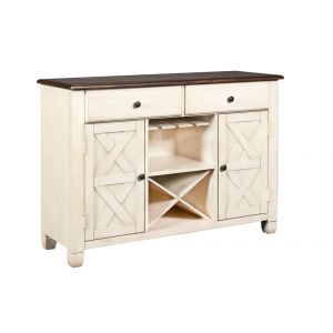 New Classic Furniture - Prairie Point Server-Cottage White - D058W-30