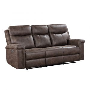 New Classic Furniture - Quade Sofa W/Pwr Fr-Mocha - U1798-30P1-MCH