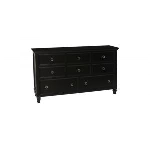New Classic Furniture - Tamarack Dresser- Black - BB044B-050