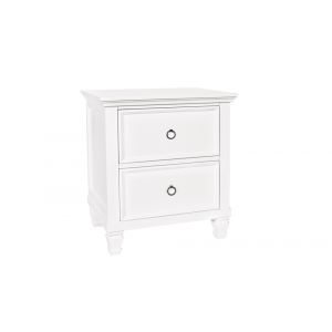 New Classic Furniture - Tamarack Nightstand- White - BB044W-040