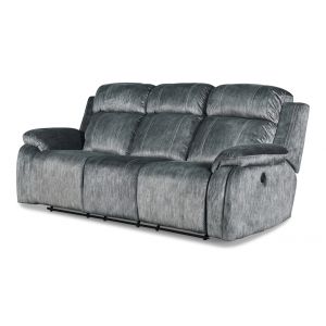 New Classic Furniture - Tango Dual Recliner Sofa With power Fr-Shadow - U396-30P1-SHW