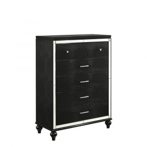New Classic Furniture - Valentino Chest-Black - BA9698B-070