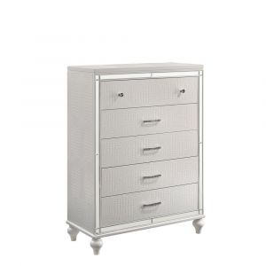 New Classic Furniture - Valentino Chest-White - BA9698W-070