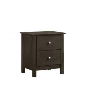 New Classic Furniture - Zodiac 2 Drawer Nightstand-Gray - B1563G-040