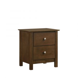 New Classic Furniture - Zodiac 2 Drawer Nightstand-Natural - B1563N-040