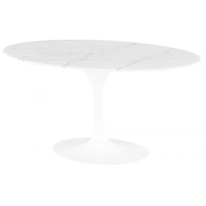 Nuevo - Echo Dining Table White - HGEM853