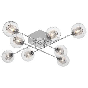 Nuevo - Estelle 8 Ceiling Lighting Clear - HGHO214