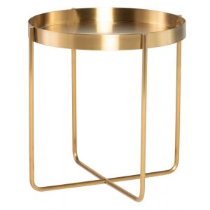 Nuevo - Gaultier Side Table Gold - HGDE125