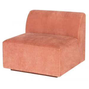Nuevo - Lilou Modular Sofa Nectarine (Armless Seat) - HGSC873