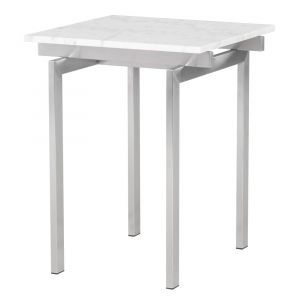 Nuevo - Louve Side Table White - HGNA124