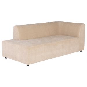 Nuevo - Parla Modular Sofa Almond (Left Chaise) - HGSC886