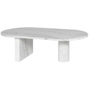 Nuevo - Stories Coffee Table White - HGMM190