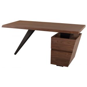 Nuevo - Styx Desk Table Walnut - HGNE109